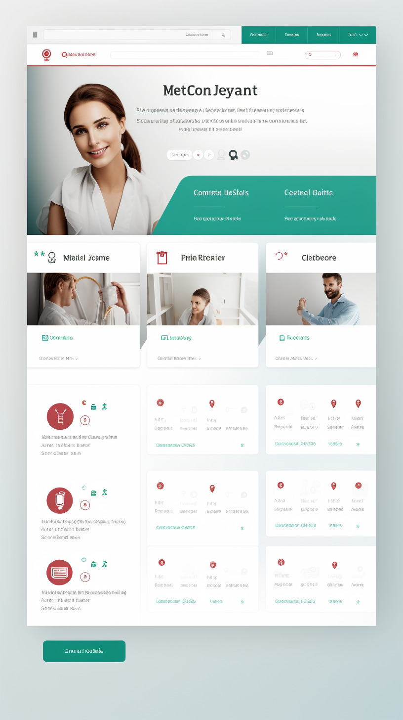 Elevate user experience: creative ideas for clinic appointment pages.