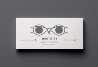 Sleek Simplicity - Minimalist Watch Business Card Designs