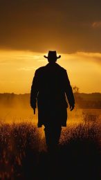 Cinematic Cowboy Mobile Wallpaper for Smartphones