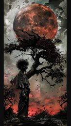 Afro Samurai AI Wallpaper for Samsung Galaxy: Mobile Background