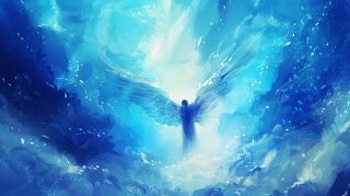 Angelic Light AI Image Ultra HD Wallpaper