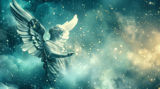 Angelic Presence AI Image HD Wallpaper