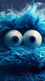 Cute Cookie Monster Wallpaper for Google Pixel: Free Download