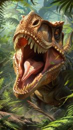 Dinosaur Digital Background for iPhone