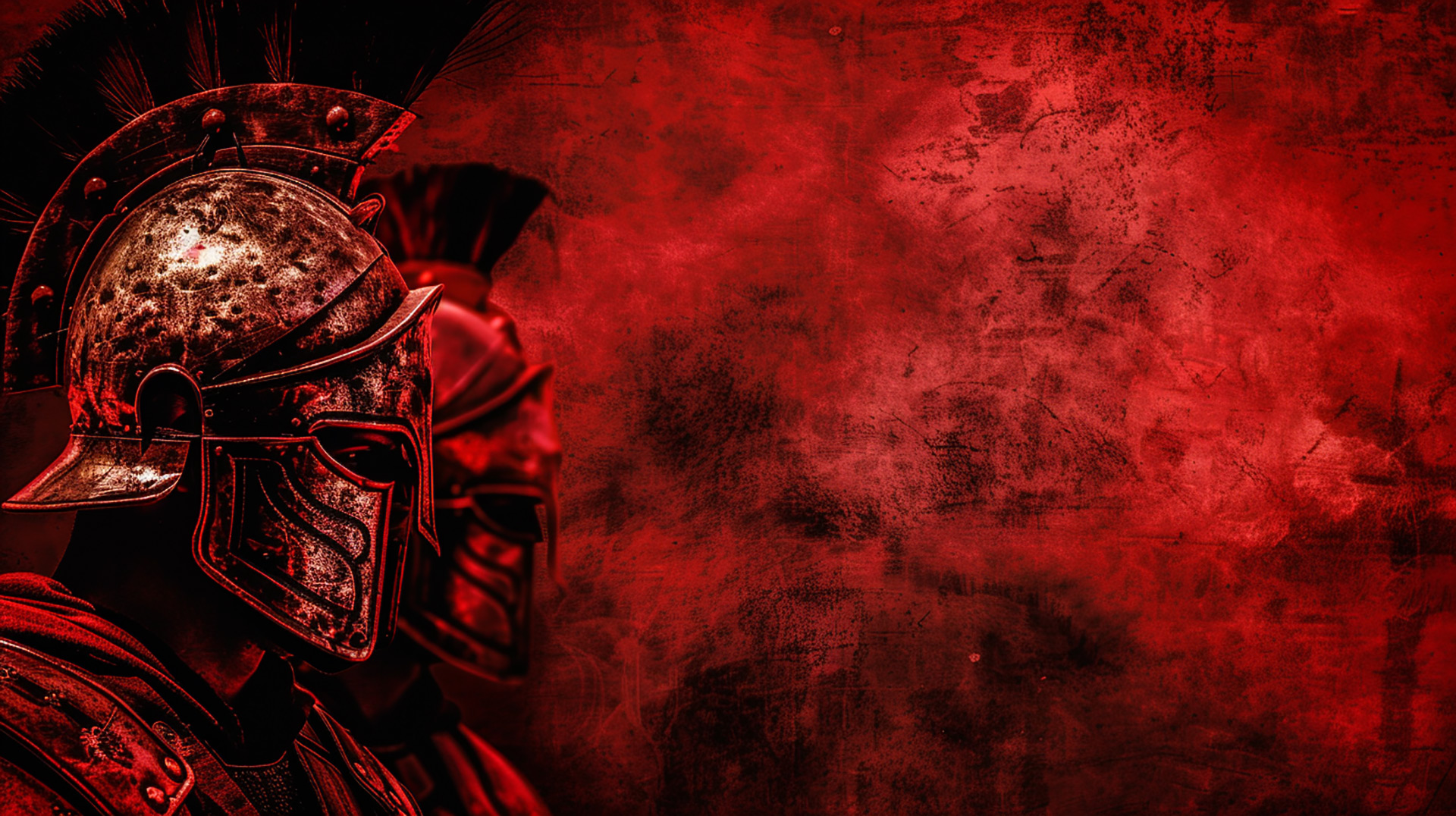 Legendary Gladiator Warrior Digital Wallpaper