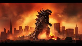 Godzilla Movie Poster HD Wallpaper