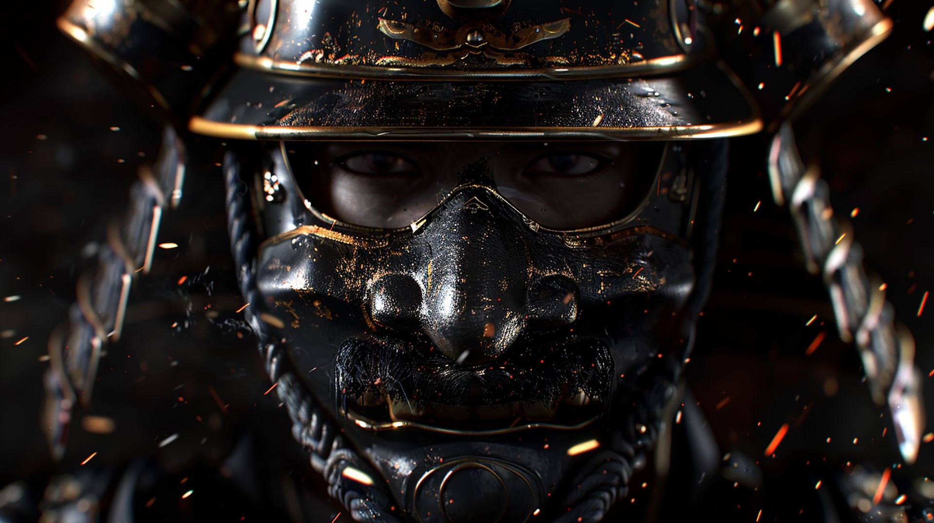 Samurai AI Image: High-Quality Desktop Wallpaper