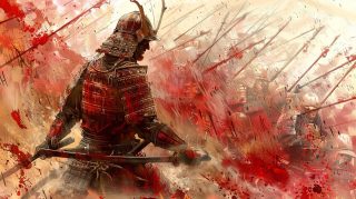 Samurai AI Image: HD Wallpaper For Desktop