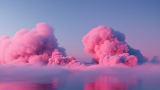 Aesthetic Cloud AI Photos: 1920x1080 HD