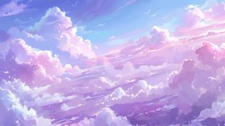 Stunning Aesthetic Cloud AI Digital Backgrounds