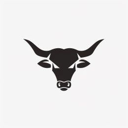 AI Bull Logo: High-Quality Brand Symbol Design