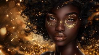 Cute Black Girl: Ultra HD Wallpaper Download