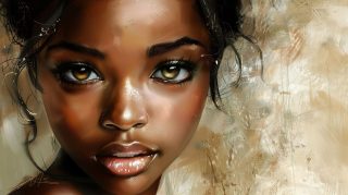 Cute Black Girl: High-Quality 4K Wallpaper Download