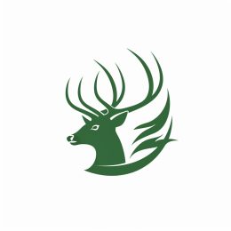 High Quality Deer Hunting Symbol for Logos