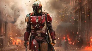 Free Download: AI Mandalorian Desktop Wallpaper