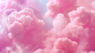 Free Pink Cloud AI Wallpaper Download