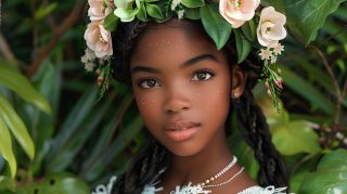 Pretty Black Girl: HD Wallpaper for Desktop