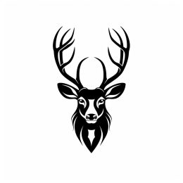 Premium Whitetail Deer Logo for Outdoor Brands