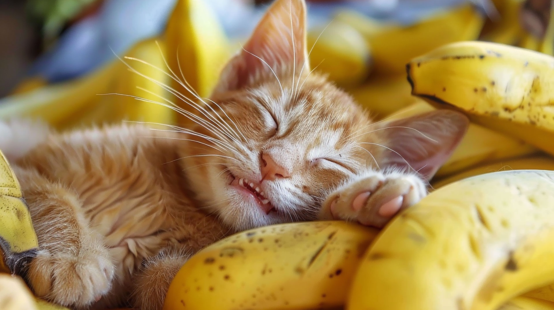 Funny Banana Cat Photo