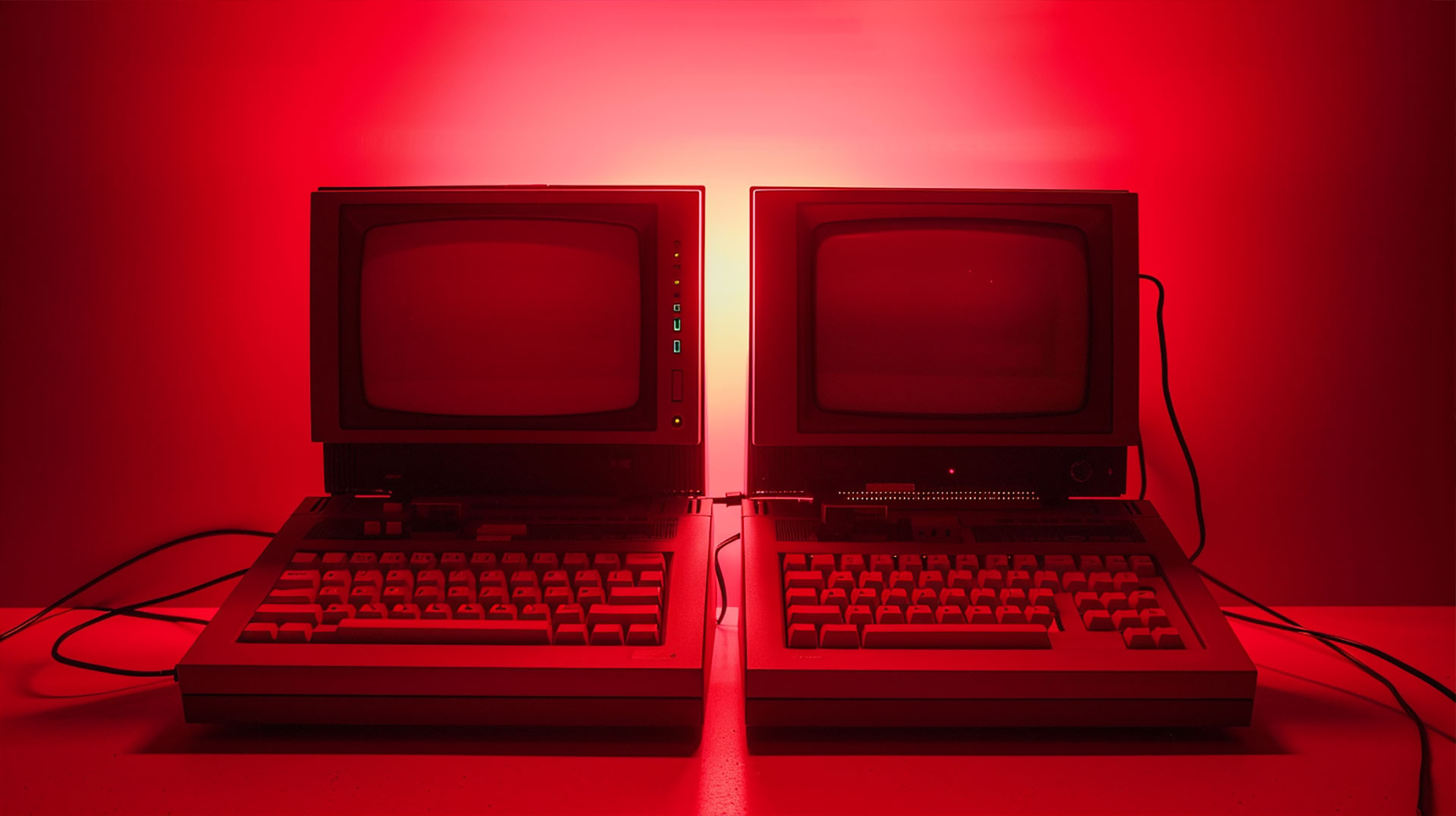 Romantic Dark Red Vintage Aesthetic Wallpaper