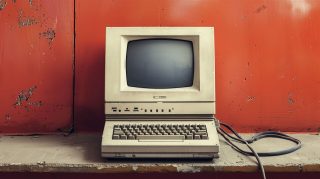 Antique Dark Red Aesthetic Wallpaper