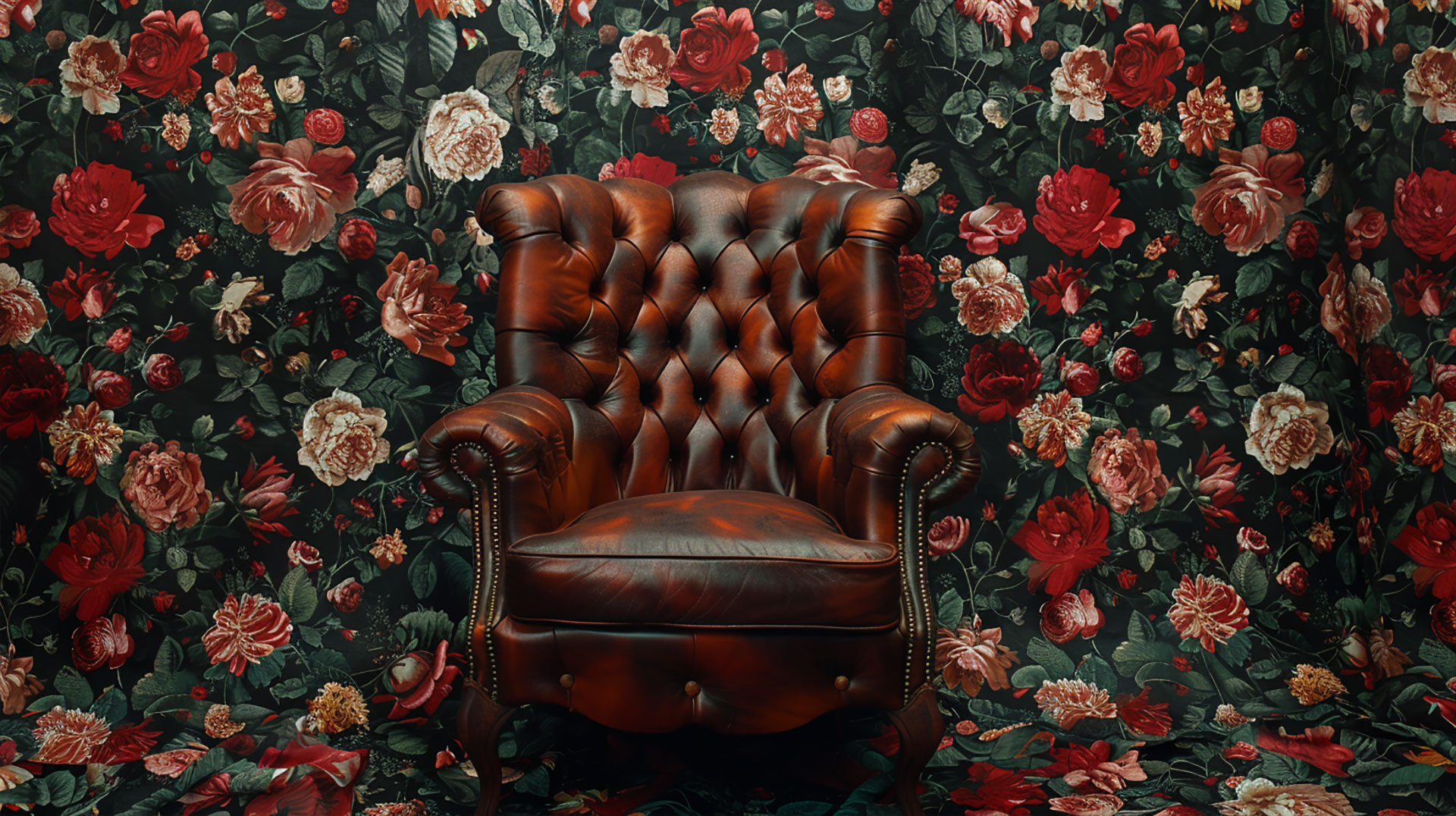 16:9 Dark Vintage Aesthetic HD Wallpaper