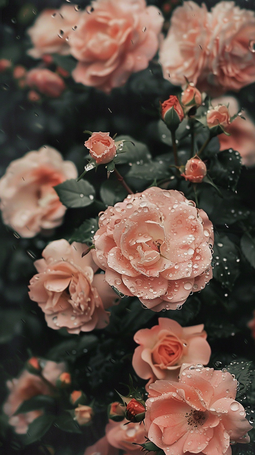 Shadowy Vintage iPhone Background