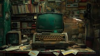 Antique Dark Aesthetic Laptop Wallpaper