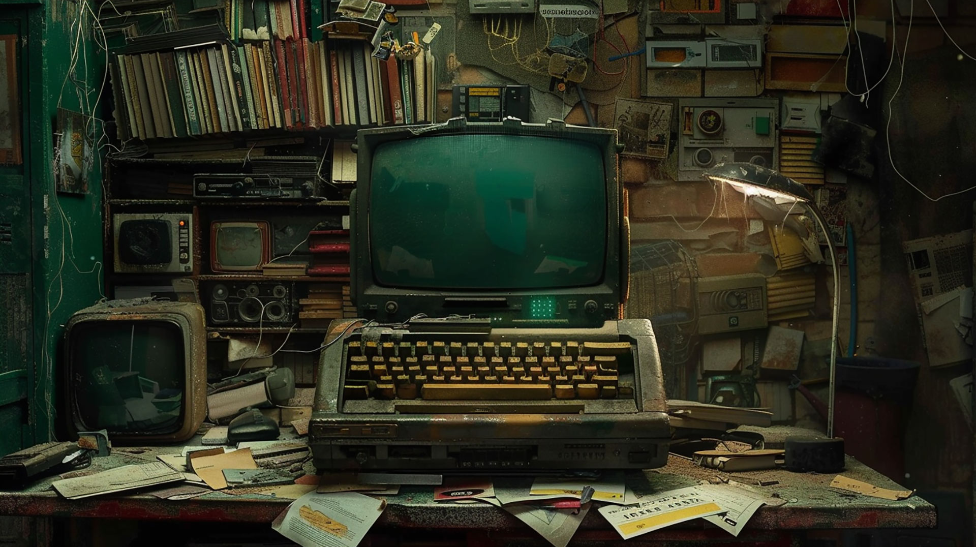 Antique Dark Aesthetic Laptop Wallpaper