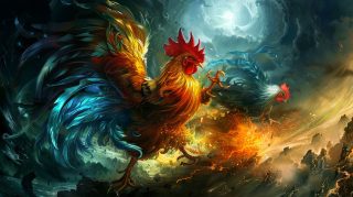 HD fighting rooster desktop pics