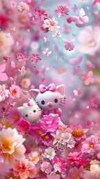 Girly Hello Kitty Lock Screen Wallpapers in HD