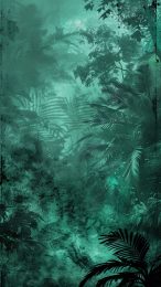 Atmospheric Dark Green Mobile Image