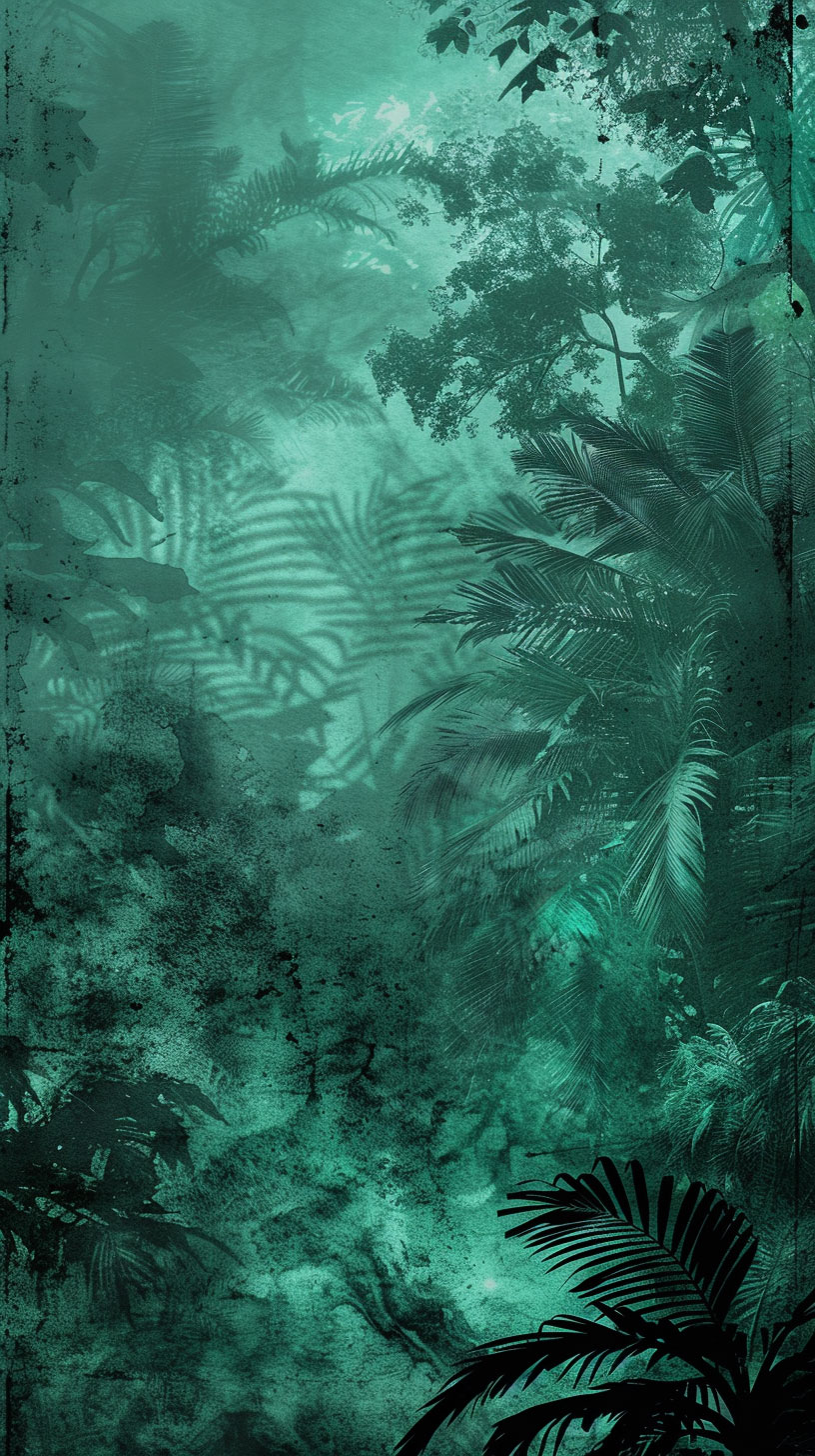 Atmospheric Dark Green Mobile Image