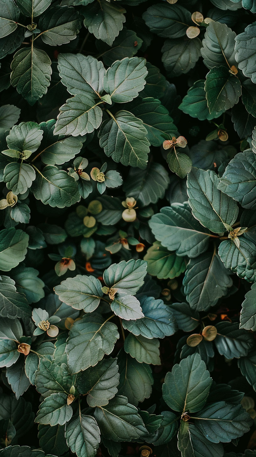 Elegant Dark Green Mobile Wallpaper