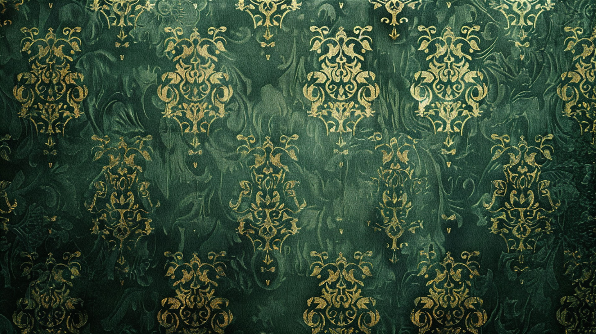 Classic Dark Green Aesthetic Desktop Image