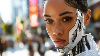 Free Wallpaper Featuring Female Cyborg Images and Photos