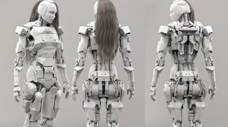 Download Free HD Pics of AI Cyborgs