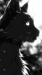 Download Anime Cat Wallpapers in 9:16 Aspect Ratio