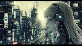 8K HD Pics: Breathtaking Anime Cyborg Desktop Backgrounds