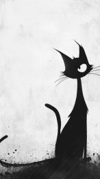 Free Cartoon Cat Pictures for Your Smartphone Wallpaper