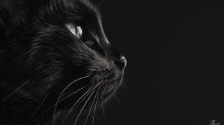 Explore 8K Black Cat Aesthetic HD Wallpapers