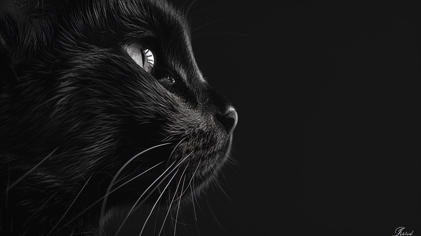 Explore 8K Black Cat Aesthetic HD Wallpapers