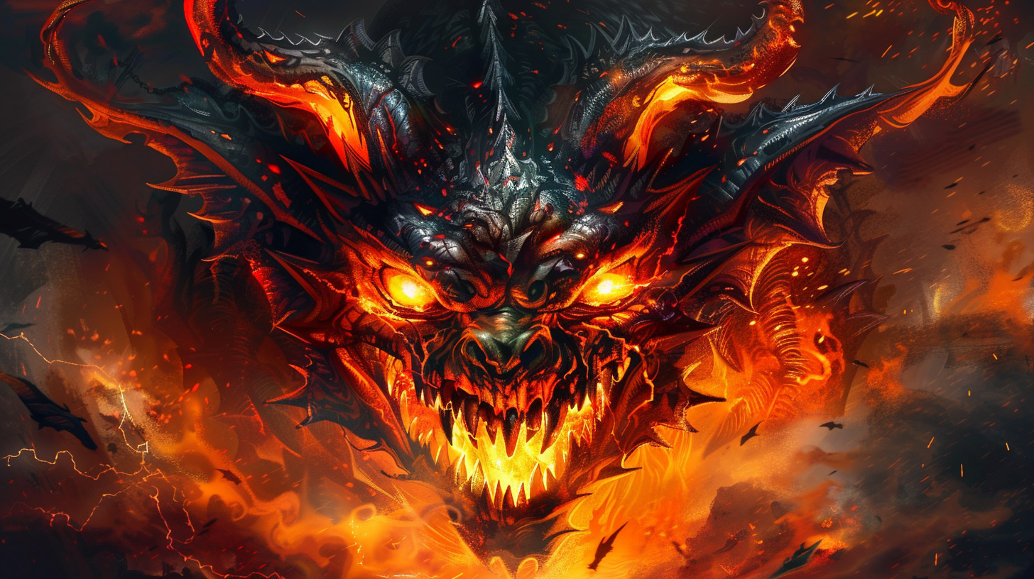 Free HD Wallpapers: Dark Demonic Themes for 16:9 Screens