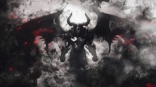 Dramatic 8K Demonic Wallpapers: High Definition Views