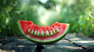 Download Funny Watermelon HD Wallpaper for Your Desktop