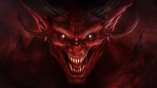 Scary Demon Digital Backgrounds: Free and Premium Choices